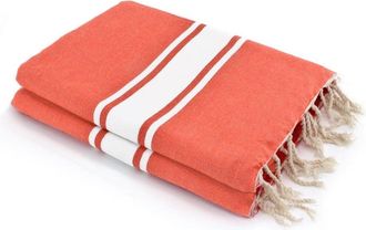 Febronie Futa XXL algod&oacute;n naranja coral 200x200