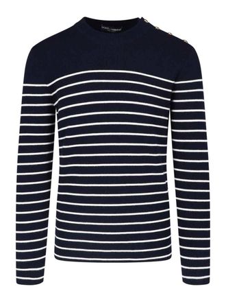 Dolce & Gabbana Striped sweater in virgin wool