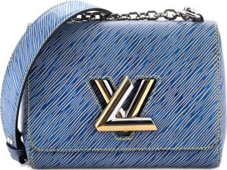 Louis Vuitton Twist verstelbare Epi leren PM schoudertas - Blauw