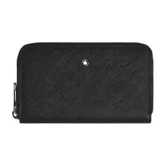 Montblanc Wallets & Cardholders, male, Black, Size: ONE SIZE Sartorial Medium Wallet 12cc with Zip