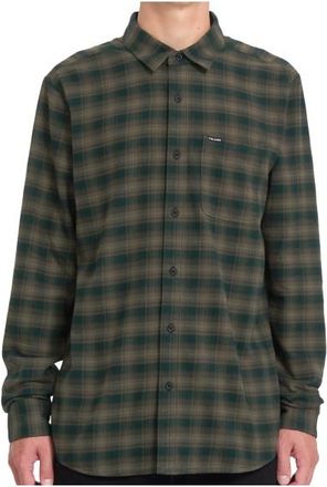 Volcom Caden Plaid L/S Hemd f&uuml;r Herren | grau
