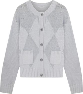 Ballantyne 93849 Cardigan - Dames - Vesten - Grijs - L - Kasjmier - Truien & Vesten