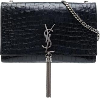 Saint Laurent Pre-owned The Kate Shoulder Bag - Dames - Vintage Schoudertas - Zwart - ONE Size - Vintage