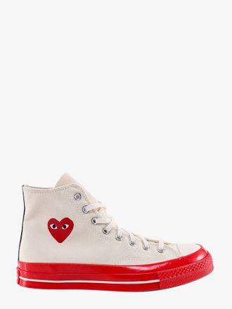 Comme Des Gar&ccedil;ons Sneakers chuck 70 cdg hi in canvas con iconica stampa cuore - COMME DES GAR&Ccedil;ONS PLAY - gender_Man