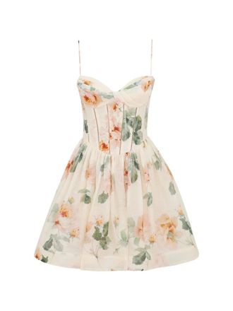 Zimmermann Carousel Corset Mini Dress