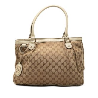 Gucci Pre-owned Gucci GG Canvas Sukey Tote Ladies TME0UBXR6LIMEC71