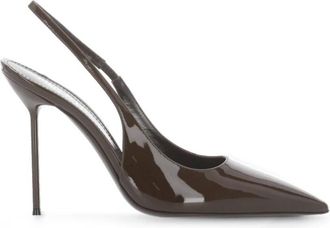 PARIS TEXAS Dames, Schoenen, Bruin, Maat: 38 EU Leer