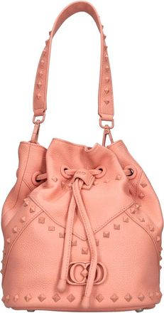 La Carrie Frivole Bucket Bag - Dames - Schoudertassen - Roze - ONE Size - Leer - Tassen