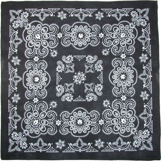 CTM 27 Inch Extra Large Cotton Paisley Bandana (Pack of 6)