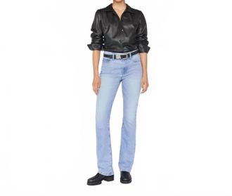Frame Denim Le Super High Rise Mini Boot Jeans In Demarco
