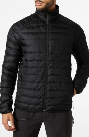 Helly Hansen Banff Water Repellent Insulated Puffer Jacket in Black at Nordstrom, Size Xx-Large