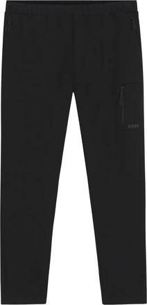 BOSS Pantaloni cargo con vita elasticizzata - Nero