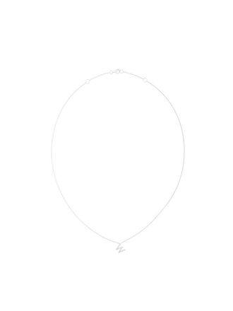 Alinka ALINKA ID diamond necklace - women - Diamond/18kt White Gold - OS - Metallic