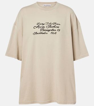 Acne Studios Logo cotton jersey T-shirt