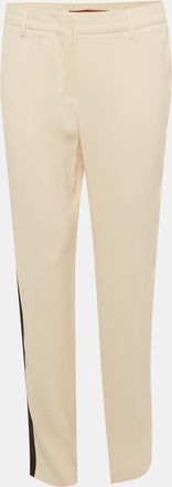 Max Mara Multicolor Crepe Knit Trousers