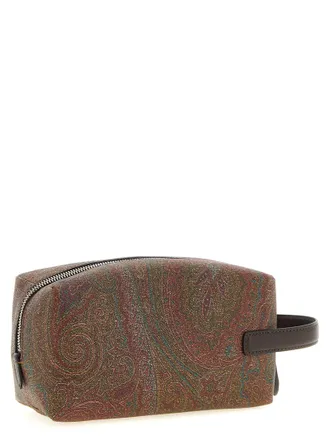 Etro Travel Wallet - Brown
