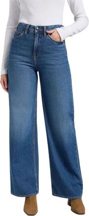 Lee Dames, Jeans, Blauw, Maat: W27 Denim