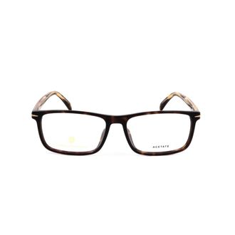 David Beckham Db 1019/F Tortoiseshell Rectangular Eyeglass Frames