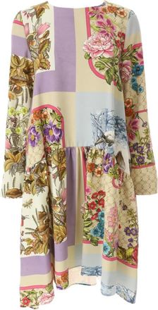Vivetta Geprinte Cady Jurk - Dames - Korte kleedjes - Veelkleurig - XS - Polyester - Kleedjes