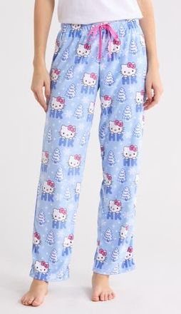Hello Kitty Pajama Pants in Blue Print at Nordstrom Rack, Size X-Large