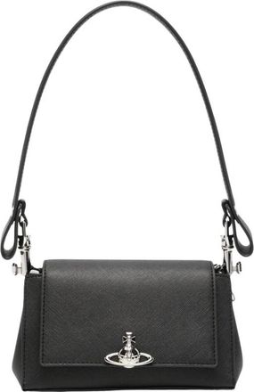 Vivienne Westwood Hazel Kleine Schoudertas - Dames - Schoudertassen - Zwart - ONE Size - Tassen