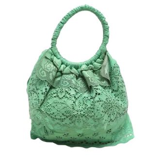 Valentino Pre-owned Hobo Tas - Dames - Pre-owned - Groen - Maat: ONE Size Leer