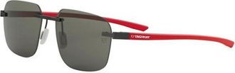 Tag Heuer Premium Essential Bril met Topkwaliteit - Heren - Zonnebrillen - Zwart - 56 MM - Accessoires