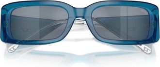 Diesel Dl 2017U Zonnebril - unisex - Zonnebrillen - Blauw - 53 MM - Accessoires