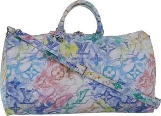 Louis Vuitton Borsa Weekend Pre-owned in Tela - - Pre-owned - Donna - Multicolore - ONE SIZE
