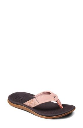 Reef Santa Ana Flip Flop in Peach Parfait at Nordstrom, Size 6