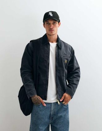 Carhartt Work in Progress OG Detroit - Giacca lavaggio nero