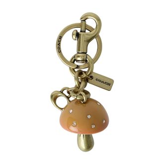 Coach Keyrings, female, Yellow, Size: ONE SIZE Bag Charm
