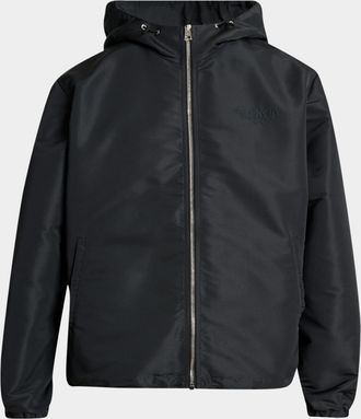 Givenchy Mens Hooded Windbreaker