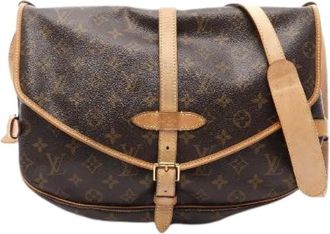 Louis Vuitton Pre-owned Cross Body Bags, female, Brown, Size: ONE SIZE Pre-owned Vintage Crossbody Bag