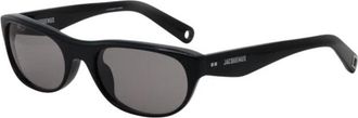 Jacquemus Stijlvolle zonnebril voor een trendy look - Heren - Zonnebrillen - Zwart - ONE Size - Accessoires