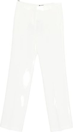Pinko White Eucalipto Trousers