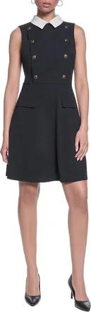 Karl Lagerfeld Karl Lagerfeld Scuba A-Line Dress