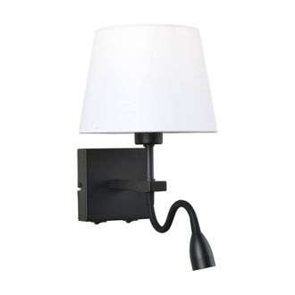 Netlighting Modern LED Bedside Lamp Black Matt Warm White 3000K 350lm