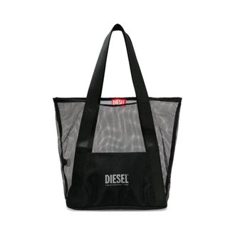 Diesel Tote Bags, female, Black, Size: ONE SIZE Diesel Bags.. Black