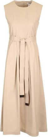 Max Mara amina Sleeveless Midi Dress