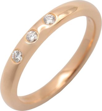 Tiffany & Co. Gold Clear Pink Gold (18K) Band Ring (Pre-Owned)