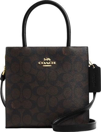 Coach Coach Mini Cally Crossbody, Walnut/Black, One Size, Mini Calli Crossbody