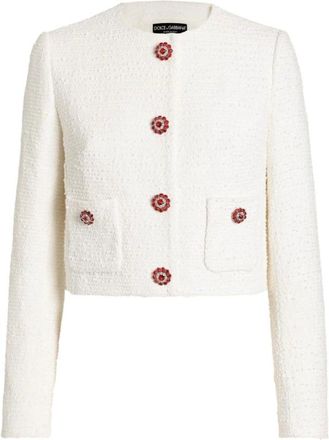 Dolce & Gabbana Donna, Giacche, Bianco, L, new