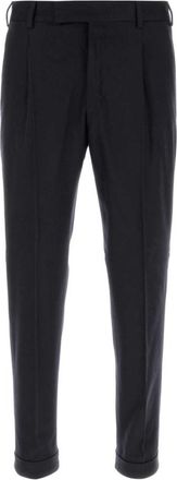 Pantaloni Torino Midnight Blue Pleated Trousers