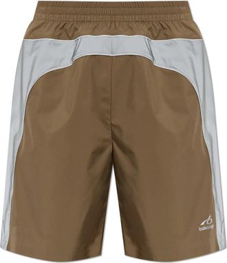 Balenciaga Logo Shorts - Heren - Korte Broeken - Bruin - XL - Korte Broeken