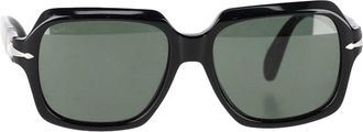 Persol PO3328S Square Sunglasses in Black Acetate