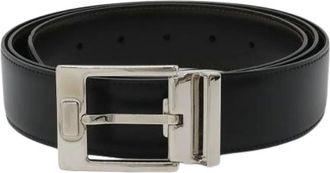 Ferragamo Pre-owned Belts, female, Black, Size: ONE SIZE Pre-owned Leather Belt