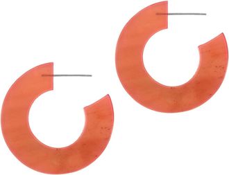 Sunshine Tienda Womens Wheel Hoops In Prickly Pear