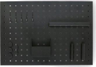 ZELLER Organizador Mural De Metal 50 X 35 Cm Elegante