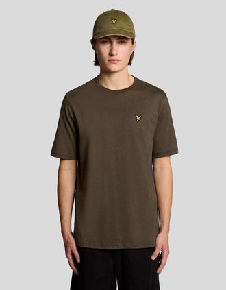 Lyle & Scott Lyle And Scott Mens Heavy Wash Cotton T-Shirt - Tan - Size: 44
